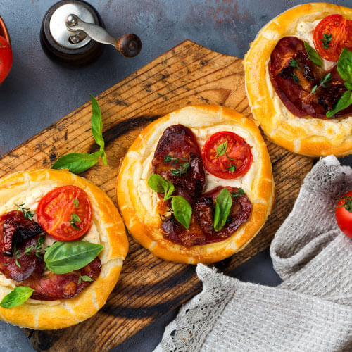 Mini Tomato Tart Tartin