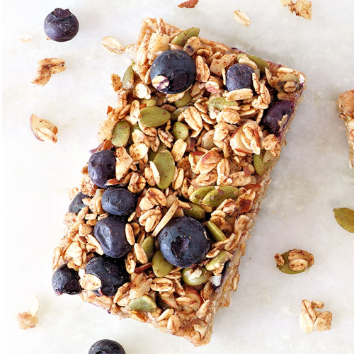 Blueberry, Almond & Orange Zest Breakfast Bar